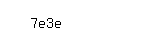 Captcha: 7e3e